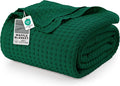 Utopia Bedding 100% Cotton Waffle Weave Blanket Queen Size by UTOPIABEDDING