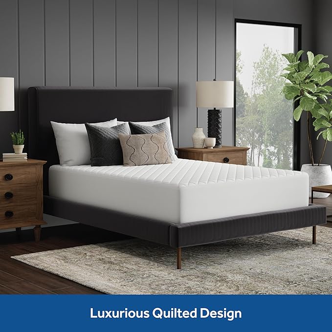 Sealy Luxury 100% Cotton Soft Top Layer, High Loft Comfort EternaLoft Fiberfill - Image 6