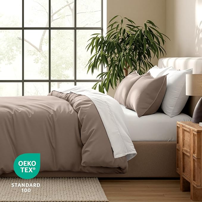 Bare Home Bedding Duvet Cover Oversized Queen - Image 5
