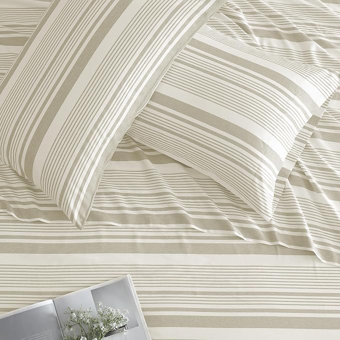 ClevaHome Classic Stripe Sheet Set - Image 4