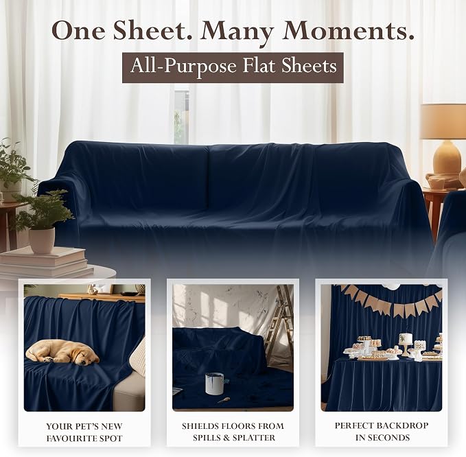 Utopia Bedding Flat Sheet - Image 5