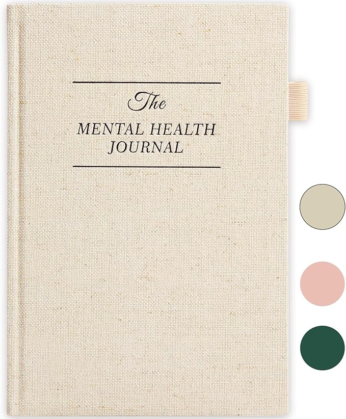 Mental Health Journal, Anxiety & Guided Journal by 5MINUTESADAY