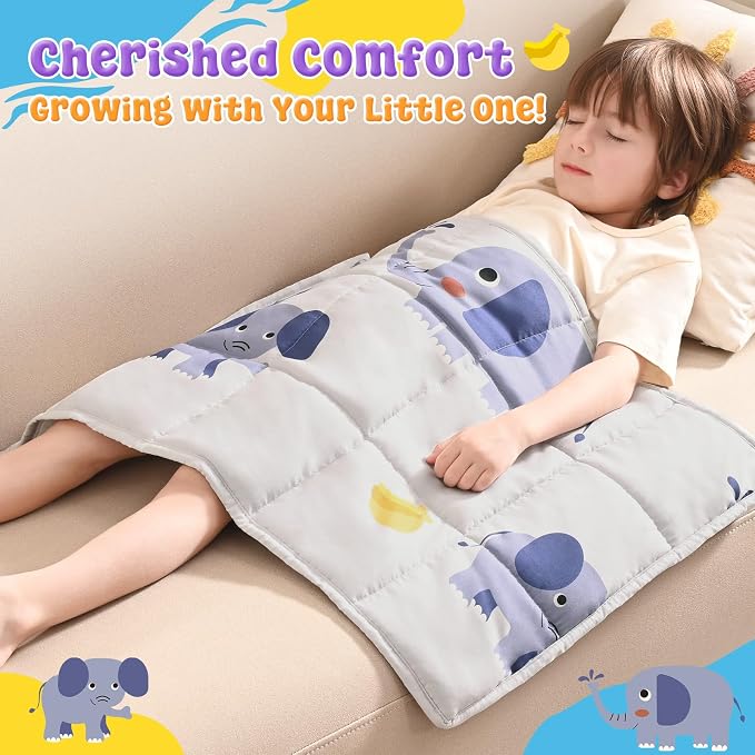 anfie Weighted Lap Pad 2 Pounds, Weighted Blanket Kids Cooling Blanket - Image 3