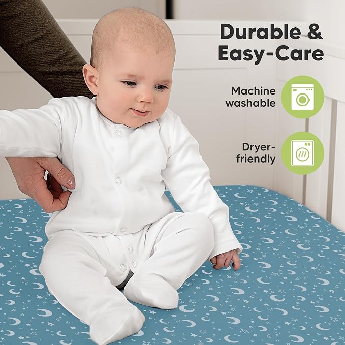 KeaBabies 2-Pack Organic Crib Sheets - Image 7