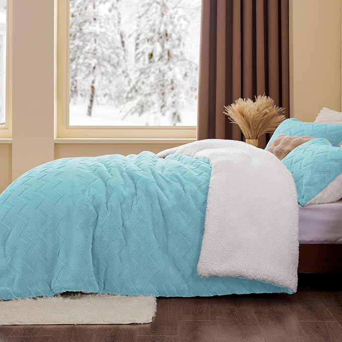 BEDELITE Fluffy Twin Comforter Set - Image 7