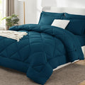 CozyLux Full Size Comforter Sets Lyons Blue by CozyLux
