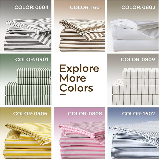 JELLYMONI Striped Duvet Cover Set - Image 7