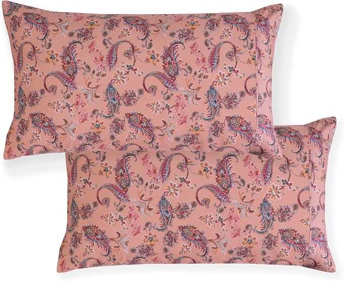Elegant Comfort Luxury Soft Bed Sheets Paisley Pattern - Image 6