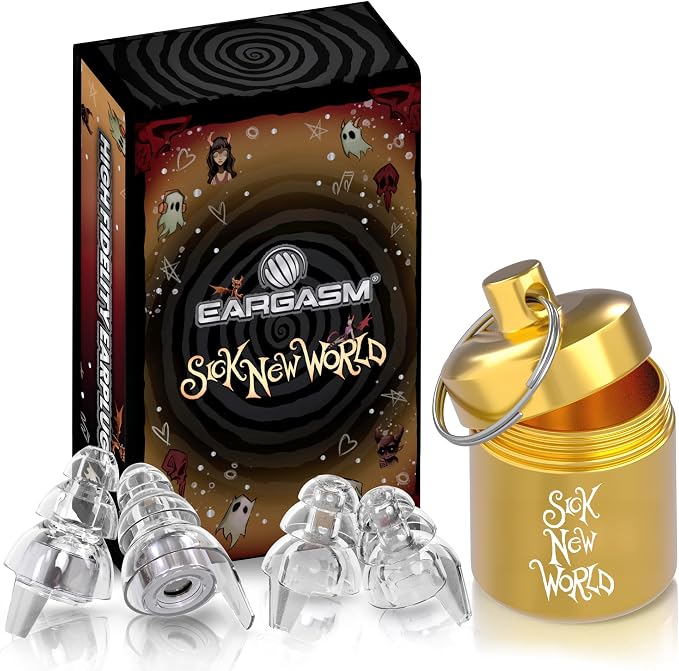 Eargasm High Fidelity Sick New World 2026 Music Festival Earplugs - Image 2