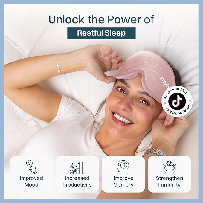 MyHalos® Sleep Mask – 3D Blackout Eye Mask - Image 2