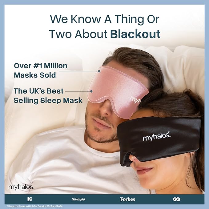 MyHalos® Sleep Mask – 3D Blackout Eye Mask - Image 5