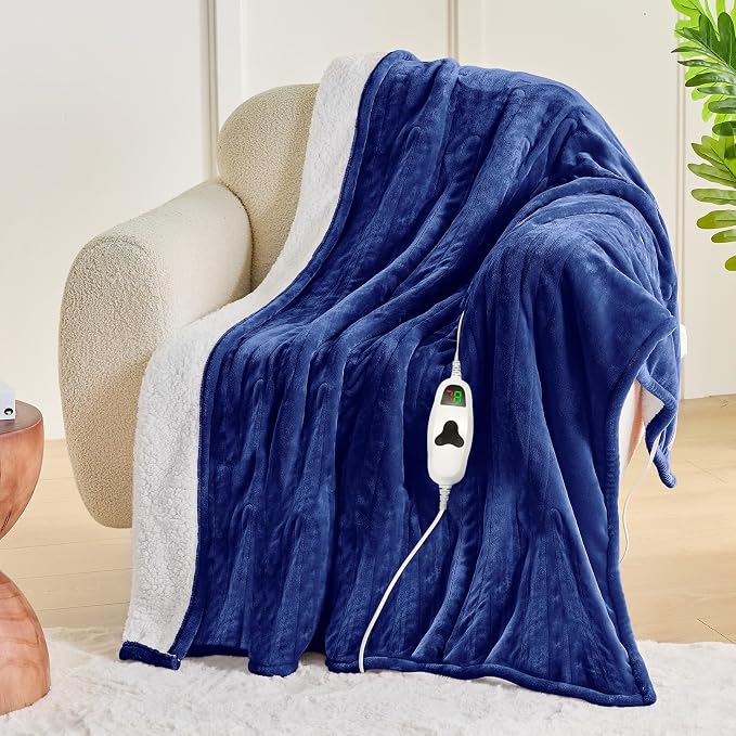 greenoak Heated Blanket Electric Full 72"X84", Heating Blanket - Image 8