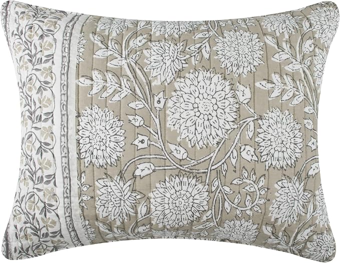 Levtex Home Adare Taupe Reversible Twin XL/Twin Quilt Set - Image 8