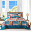 BEDIFANY Cotton Queen Quilt Set by BEDIFANY