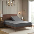 Split Head King Sheets Set for Adjustable Beds 4 Piece Flex Top Bed Sheets – by SweetHomeCollection