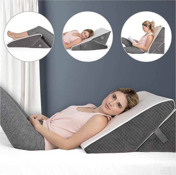Kolbs Memory Foam Adjustable Bed Wedge Pillow by Kolbs