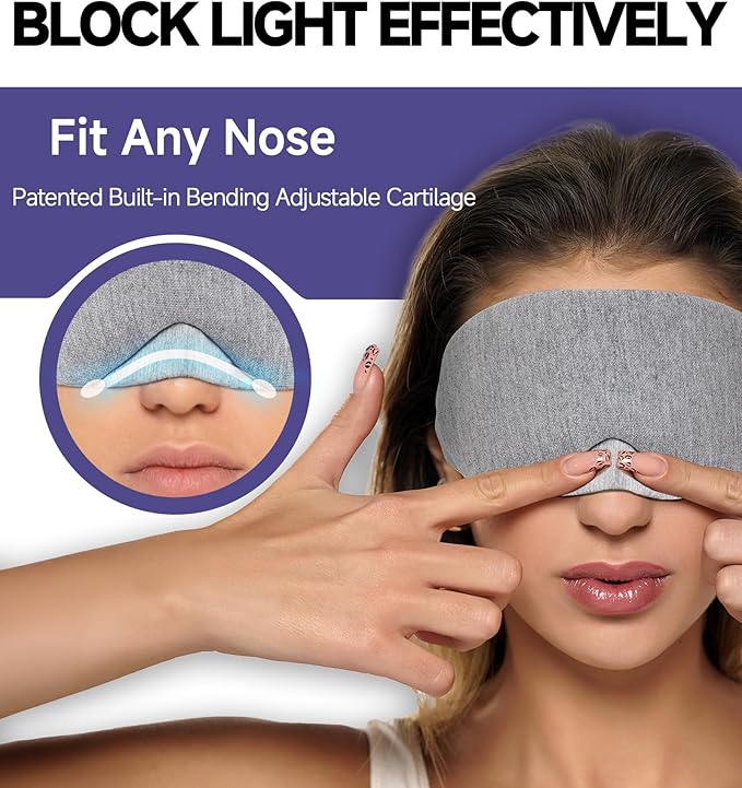 Mavogel Cotton Sleep Eye Mask - Image 2