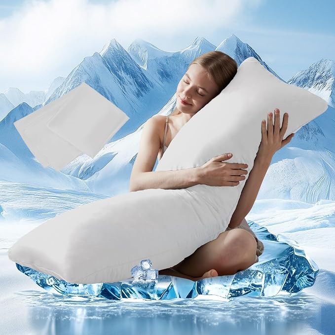 DOWNCOOL Large Body Pillow Insert by DOWNCOOL