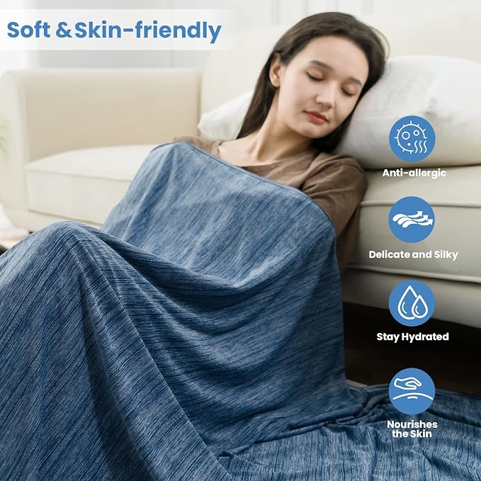 OIGAE Cooling Blanket for Hot Sleepers - Image 5