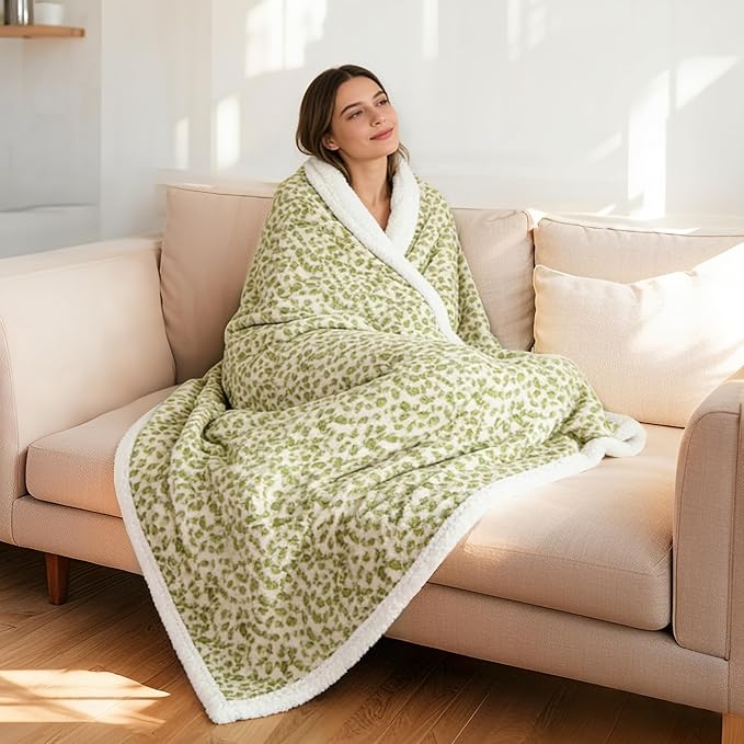 Electric Heated Blanket Full Size 72"x84", Ultra-Soft Plush by Soypipo