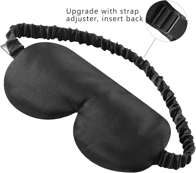 ALASKA BEAR Sleep Mask with Silk-Covered Headband - Image 3