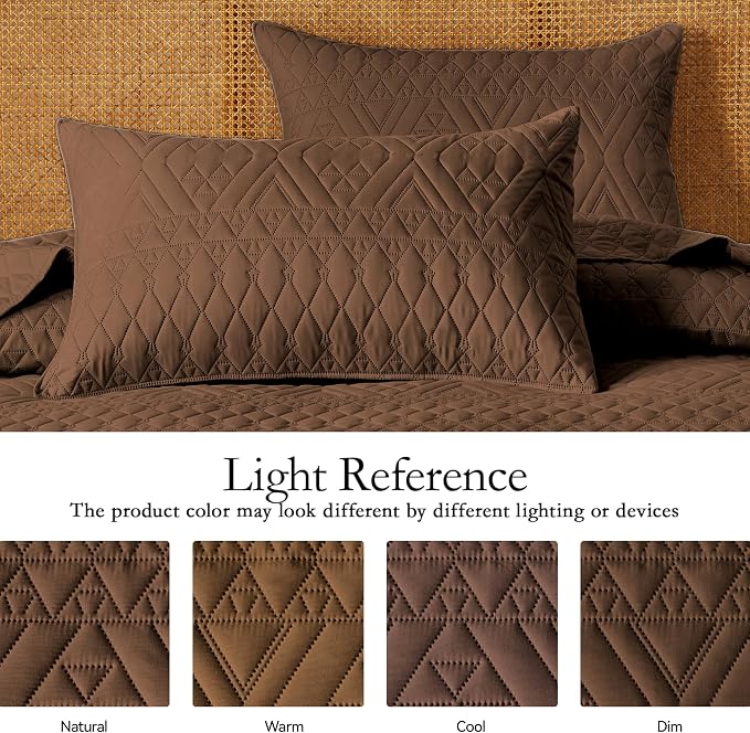 akkialla Full/Queen Size Quilt Bedding Set, Modern Style Geoetric Pattern - Image 4