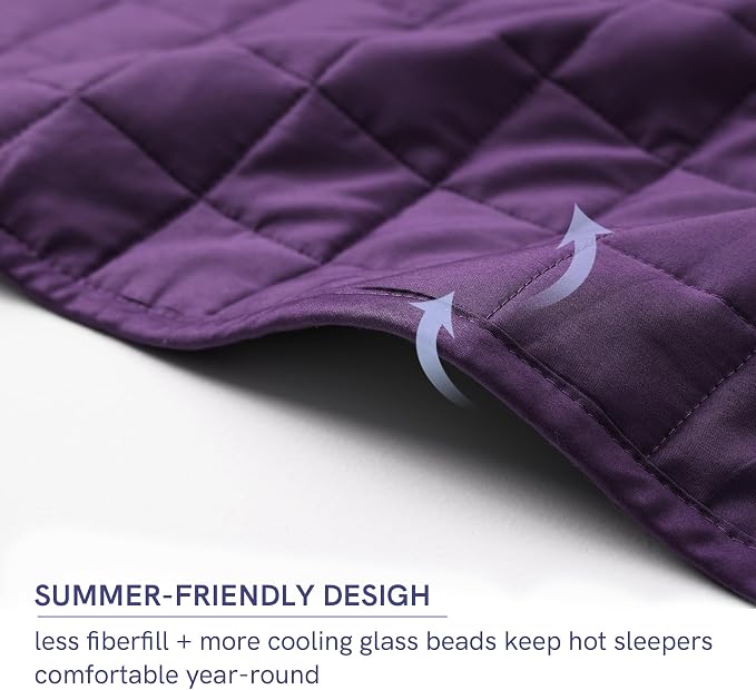 YnM Cotton King Size Weighted Blanket - Image 4