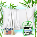 Pillow Cases - 100% Viscose Derived from Bamboo - Cooling Pillowcase - Standard by VeganSilk