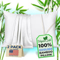 Pillow Cases - 100% Viscose Derived from Bamboo - Cooling Pillowcase - King Size by VeganSilk