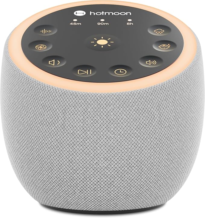 Hotmoon Sound Machine for Sleep, Cocoon 2 White Noise Sound Machine by Hotmoon