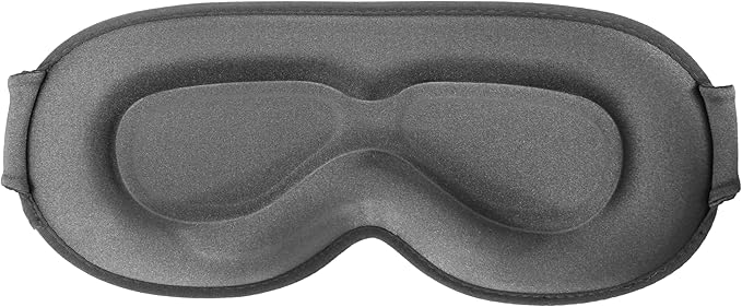 Sleep Eye Mask for Men Women, Sleeping Mask for Side Sleeper, Travel Blackout by AlbatrossHealthNewEngland
