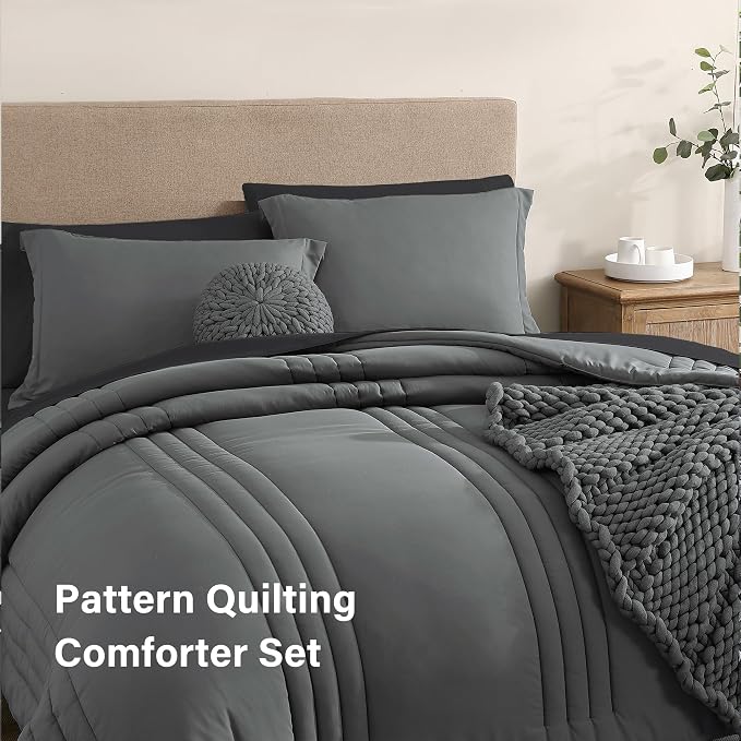 Monbix Queen Comforter Set - Image 3