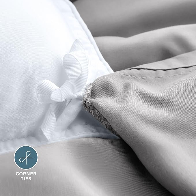 Bare Home Bedding Duvet Cover Oversized Queen Size - Image 7