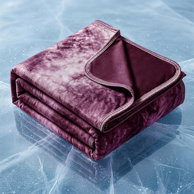 Topcee Cooling Throw Blanket for Hot Sleepers, Arc-Chill Q-Max >0.5 Cool Fiber by Topcee%E2%80%94ForYourGoodSleep