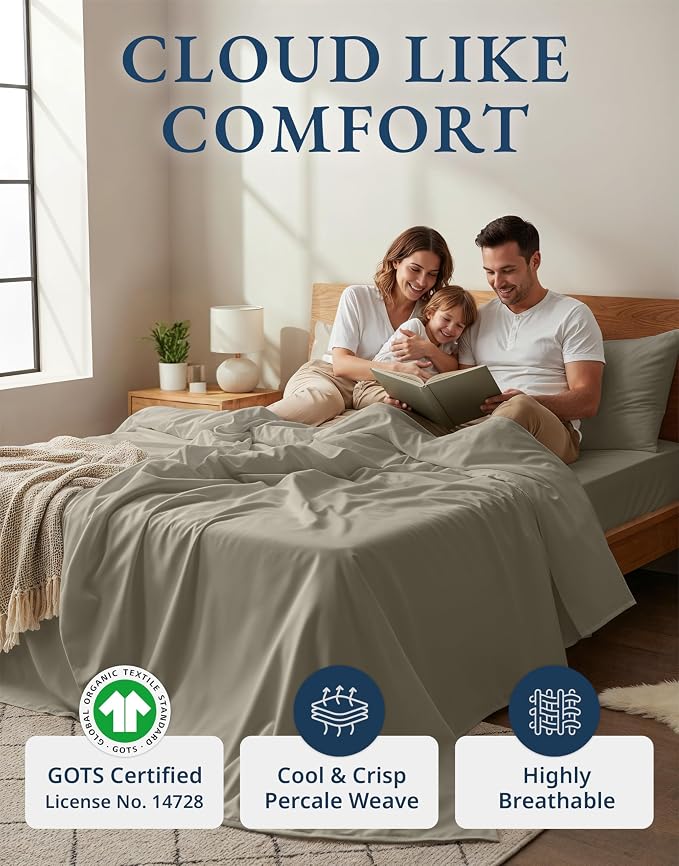 LANE LINEN RV Queen Sheets Set - Image 2