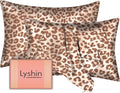 Silk Pillow Cases 2 Pack King Size by LYSHINSILKPILLOWCASES
