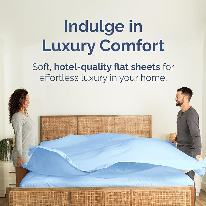 Twin XL Size Flat Sheet - Image 2