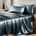 CozyLux Satin Sheets King Size Sheet Set by CozyLux