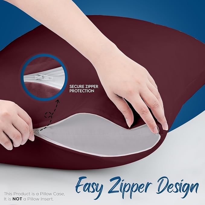 Utopia Bedding Premium 100% Waterproof Pillow Protectors - Image 4