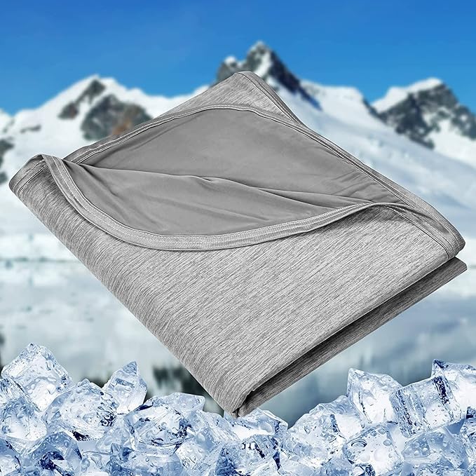 HOMFINE Cooling Blankets for Hot Sleepers by HOMFINE