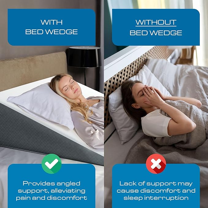 Kolbs Extra Wide Bed Wedge Pillow - Image 6