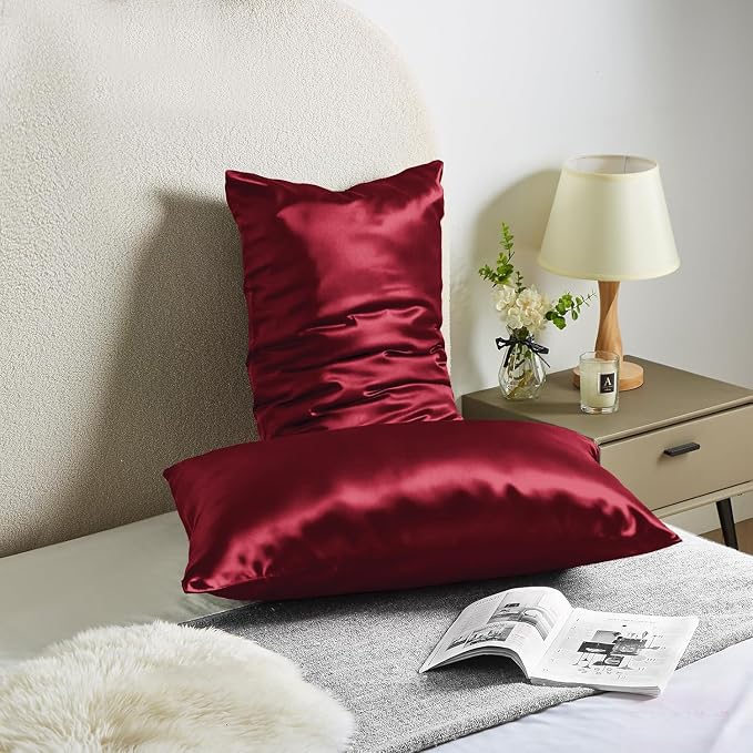 Silk Pillowcase for Hair and Skin Mulberry Silk Pillowcase Soft Breathable - Image 5