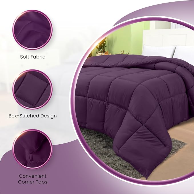 Utopia Bedding Comforters Twin Size, All Season Duvet Insert, Down Alternative - Image 7