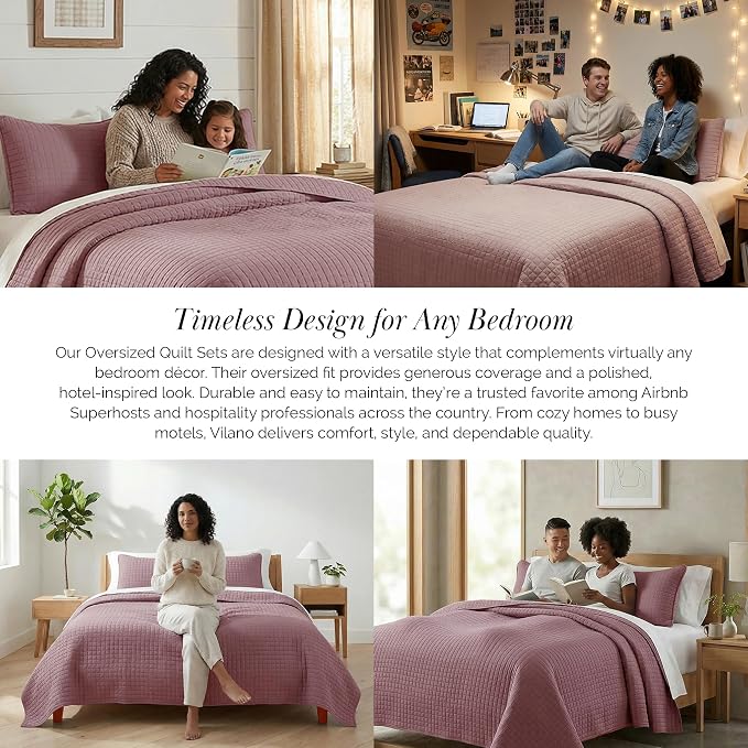 Southshore Fine Living, Inc. Twin Quilt Bedding Set, Soft Brushed Microfiber - Image 6
