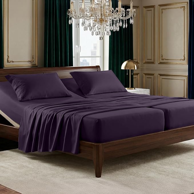 Elegant Comfort Luxurious 1500 Premium Hotel Quality Microfiber Three Line by ELEGANTCOMFORT