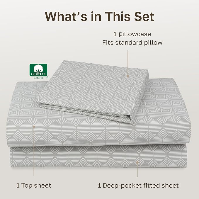 California Design Den Soft Twin XL 100% Cotton Sheet Sets, 400 Thread Count - Image 4
