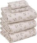 RUVANTI 100% Cotton Sheets – Split King Size Percale Bedding, Cooling & by Ruvanti