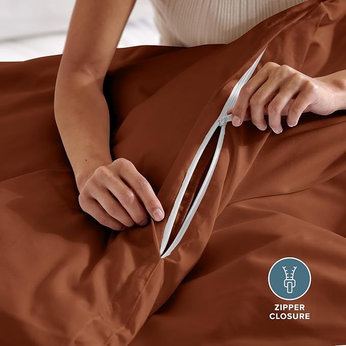 Bare Home Bedding Duvet Cover California King Size - Image 6