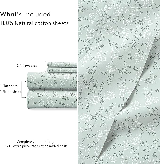 RUVANTI 4 Pcs Cotton Sheets - Image 4