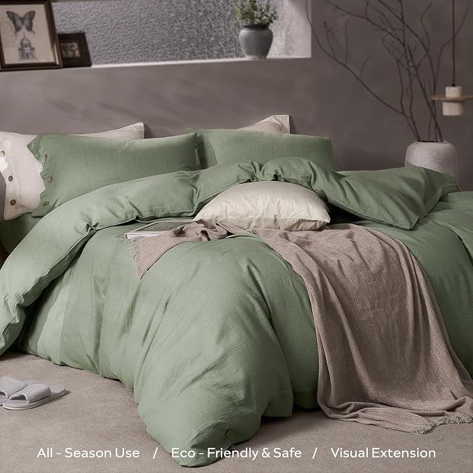 JELLYMONI Cotton Duvet Cover King Size - Image 5